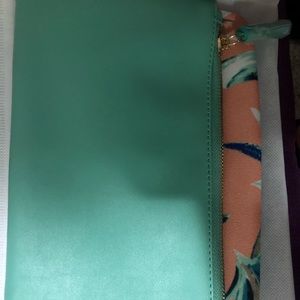 Fold over clutch purse